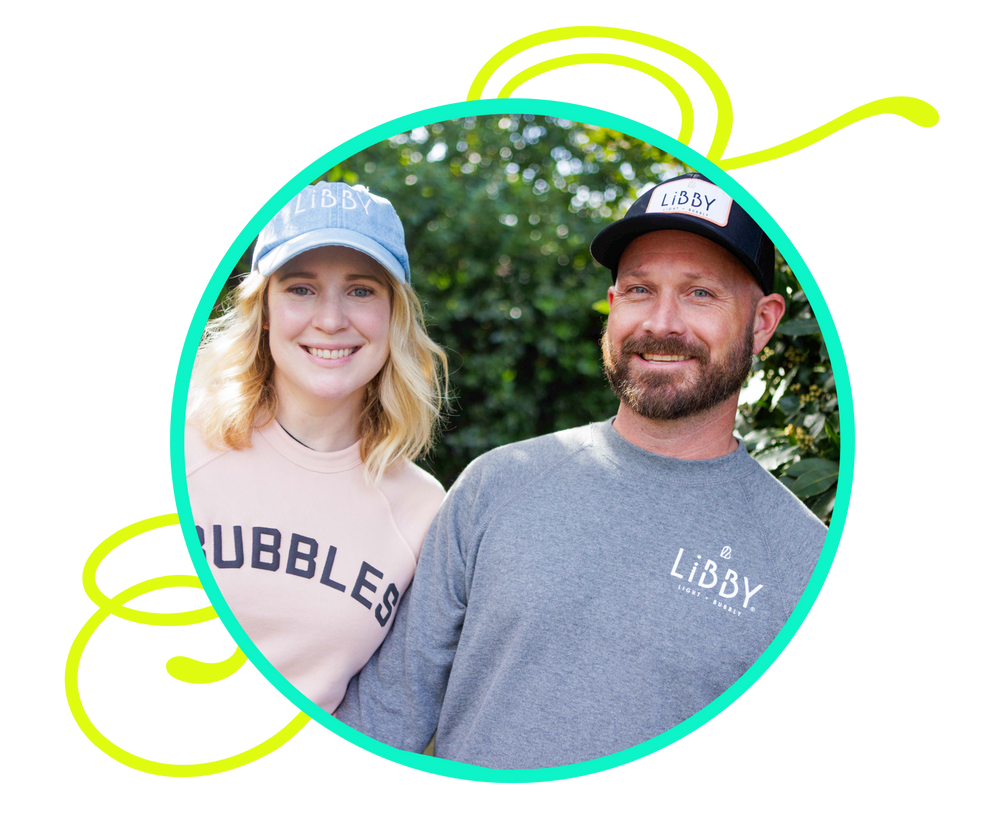 Libby Wine founders Natalie and Grant
