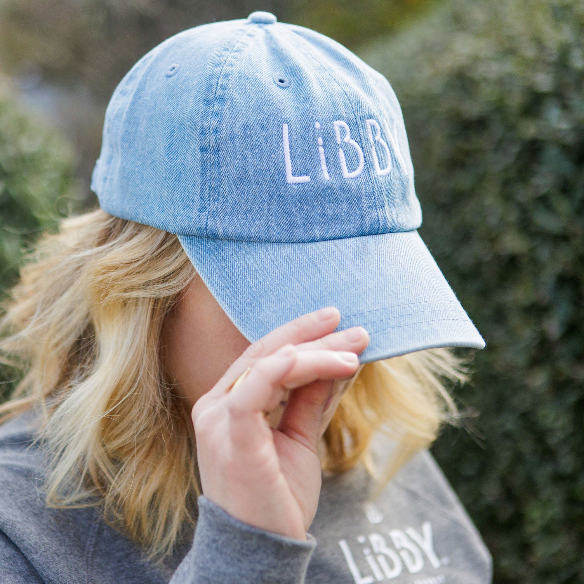 Denim hat online